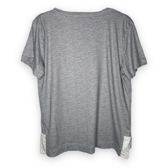 Rae Dunn First Coffee Short Sleeve Pajama Lounge Graphic T-Shirt Large - Picture 8 of 9